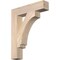 Ekena Millwork Imperial Block Smooth Bracket, Douglas Fir, 3 1/2"W x 18"D x 22"H BKT04X18X22IMP05SDF - alternate 1